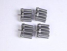 15ml stainless steel tube cover and tube rack